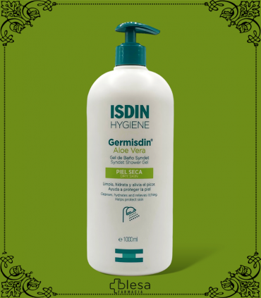 Germisdin Aloe Vera Gel de Baño 1.000 ml de Isdin: Cuidado y suavidad diaria.