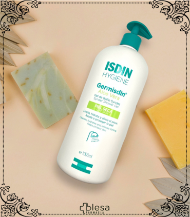 Isdin Germisdin Aloe Vera Gel de Baño 1.000 ml: ¡Limpieza efectiva y fresca con aloe!