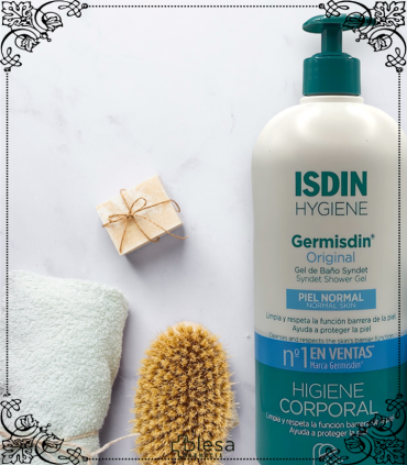 1.000 ml de Isdin Germisdin Original Gel Syndet: ¡Pack promocional y formato viaje gratis incluido!