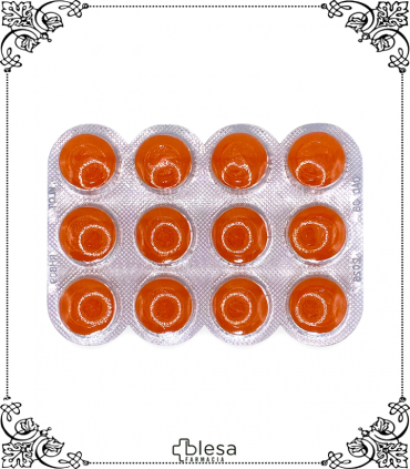 Strepsils con Vitamina C: Alivio y protección para la garganta, 24 pastillas.