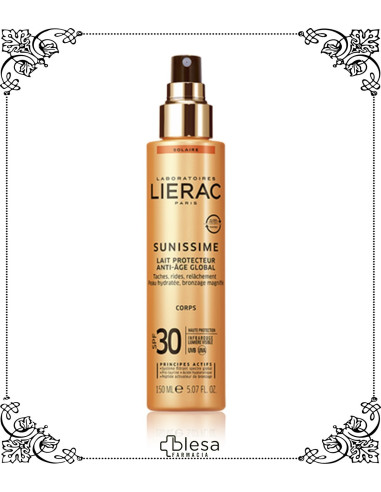 LIERAC. SUNISSIME LECHE CORPORAL SPF 30 150 ML Laboratorio Lierac