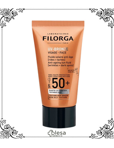 FILORGA. UV-BRONZE FACIAL SPF 50+ 40 ML Laboratorio Filorga