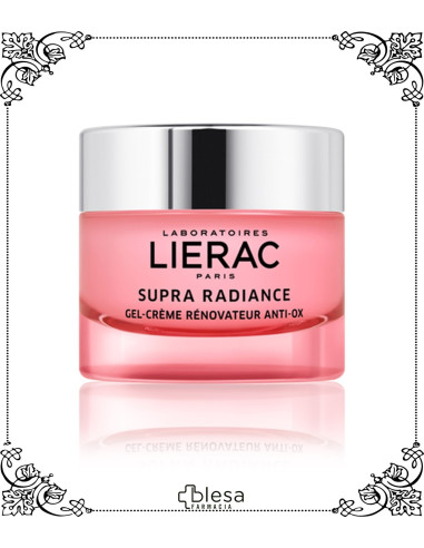 LIERAC. SUPRA RADIANCE GEL - CREMA RENOVADOR ANTI - OX 50 ML. Laboratorio Lierac