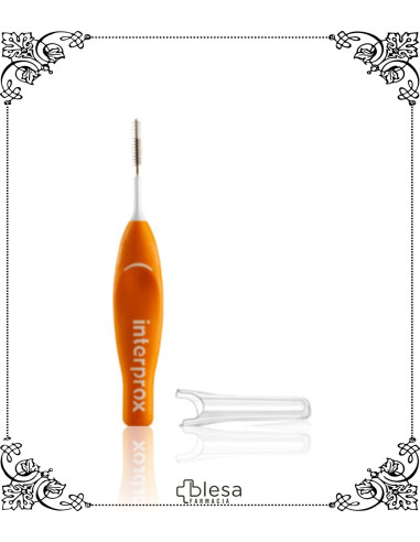 INTERPROX. CEPILLO INTERPROXIMAL NARANJA SUPER MICRO 0,7 MM 6 UNIDADES. Laboratorio Dentaid