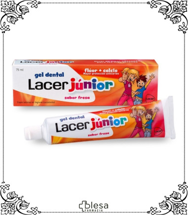 LACER. JUNIOR GEL DENTAL FRESA 75 ML. Laboratorio Lacer