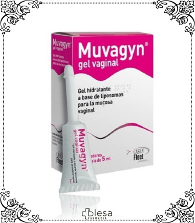 MUVAGYN. GEL VAGINAL con CENTELLA ASIÁTICA 8 APLICADORES MONODOSIS DE 5 ML. Farmacia BLESA. Laboratorio CASEN-RECORDATI