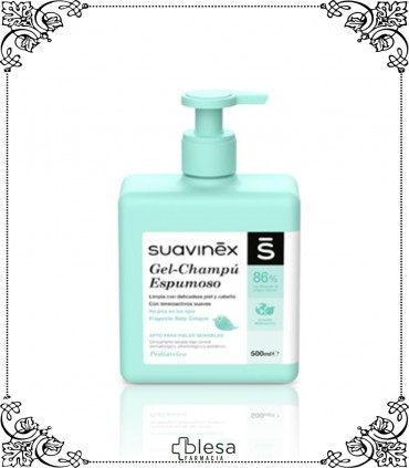 Suavinex cosmético gel-champú espumoso 500 ml