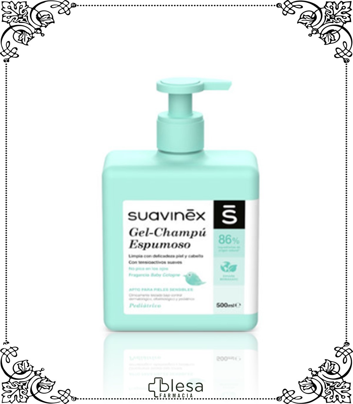 Suavinex cosmético gel-champú espumoso 500 ml - Blesa Farmacia