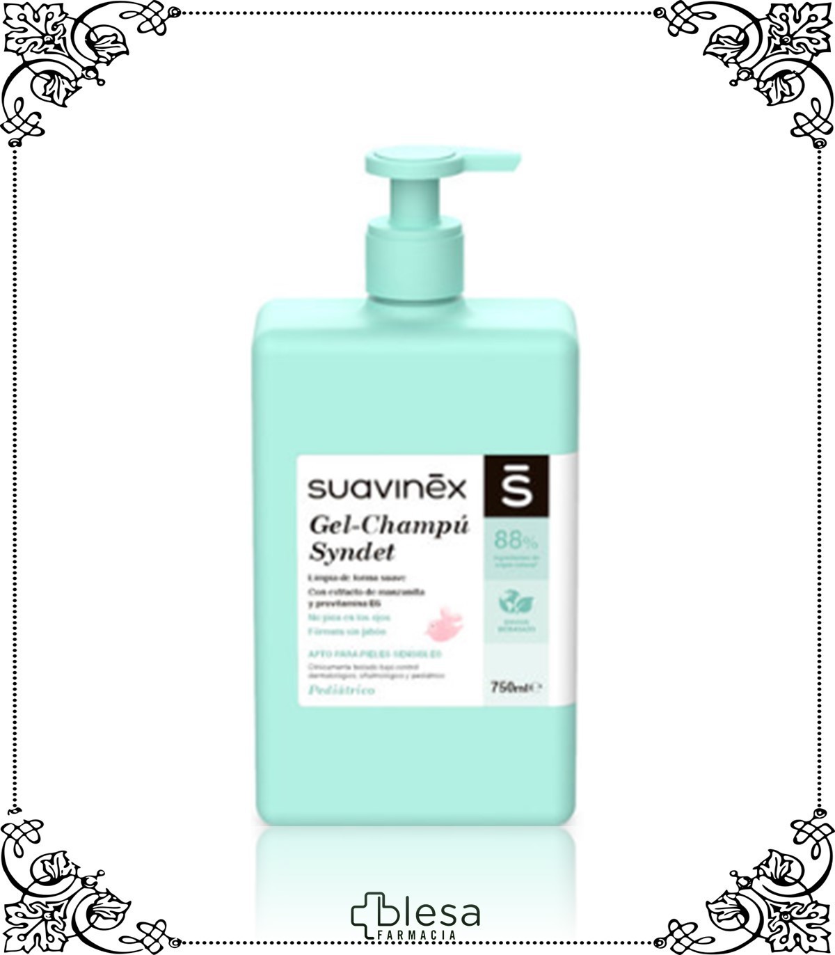 Suavinex cosmético gel-champú syndet 750 ml - Blesa Farmacia