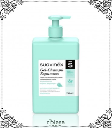 Suavinex cosmético gel-champú espumoso 750 ml