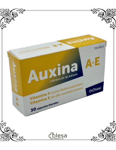 AUXINA. A+E CAPSULAS BLANDAS 20 CÁPSULAS (1). FARMACIA BLESA