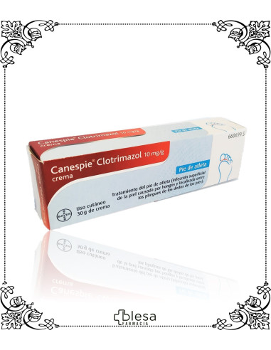 CANESPIE. CLOTRIMAZOL 10 MG/G CREMA 1 TUBO DE 30 GR (1). FARMACIA BLESA