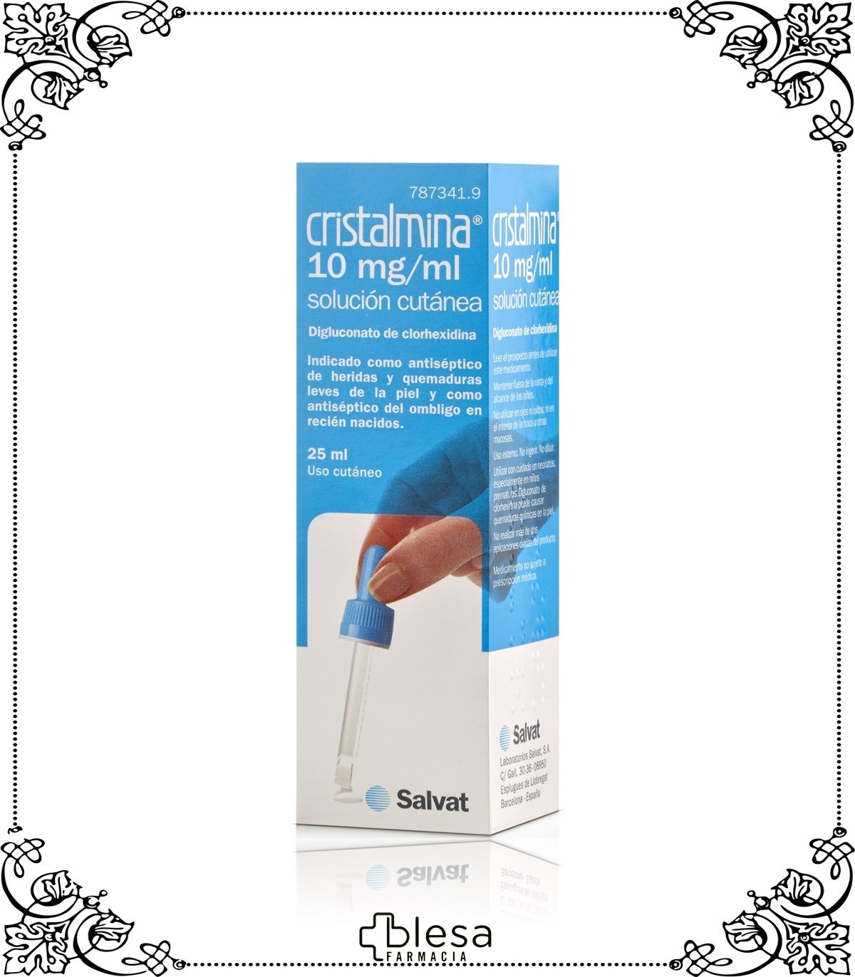 Cristalmina spray solución pulverización cutánea 25 ml Envío