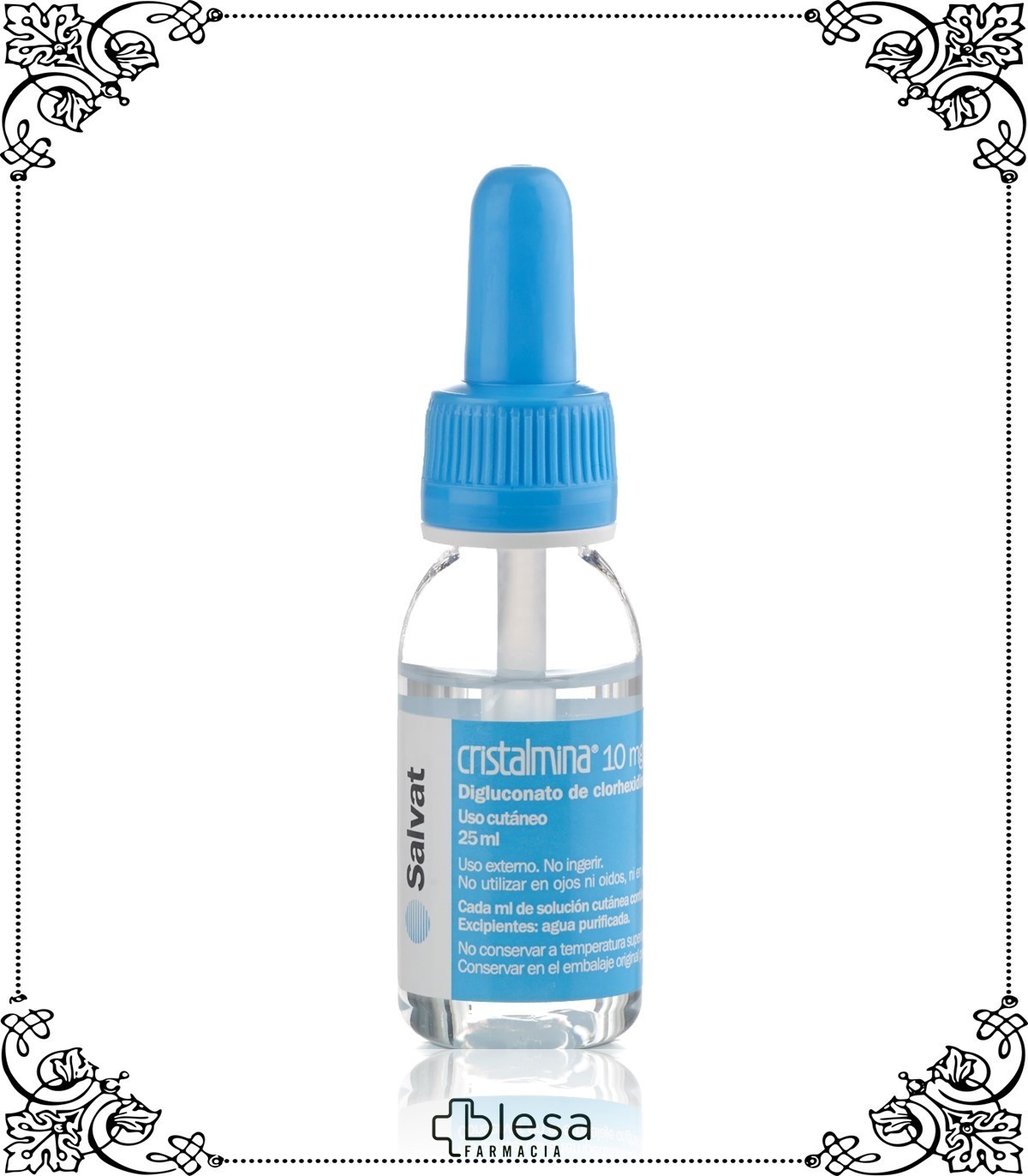 Cristalmina 10 mg/ml solución para pulverización cutánea 25 ml