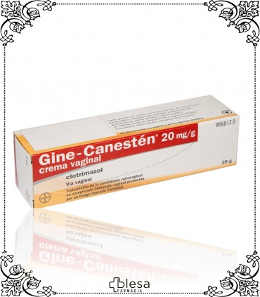 GINE-CANESTEN. 20 MG/G CREMA VAGINAL 1 TUBO DE 20 GR (1). FARMACIA BLESA