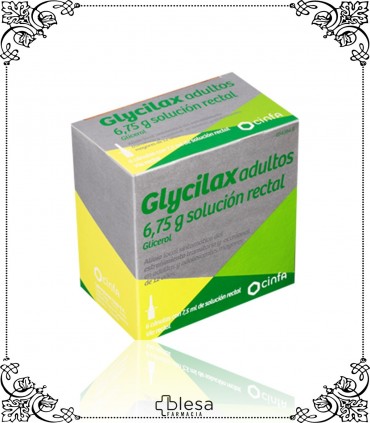 GLYCILAX. ADULTOS 6,75 GR SOLUCION RECTAL 6 ENEMAS (1). FARMACIA BLESA