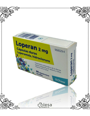 LOPERAN. 2 MG CAPSULAS DURAS 10 CÁPSULAS (1). FARMACIA BLESA