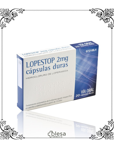 LOPESTOP. 2 MG 20 CAPSULAS DURAS (1). FARMACIA BLESA