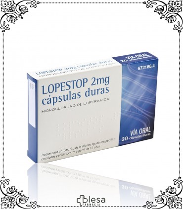 LOPESTOP. 2 MG 20 CAPSULAS DURAS (1). FARMACIA BLESA