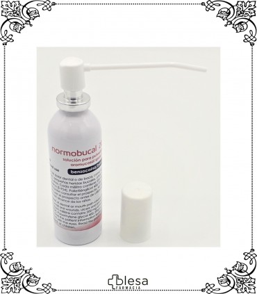 Normon normobucal 200 mg/ml solución para pulverización bucal 5 ml