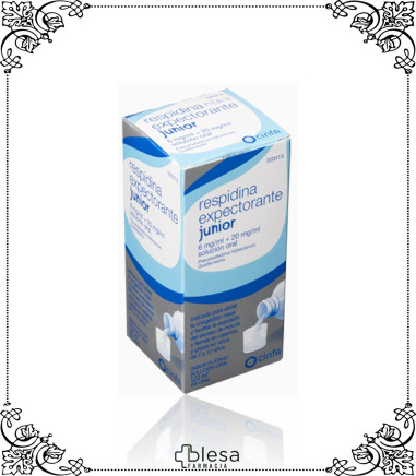 RESPIDINA EXPECTORANTE JUNIOR 6 MG / ML + 20 MG / ML SOLUCION ORAL 1 FRASCO DE 120 ML (1)