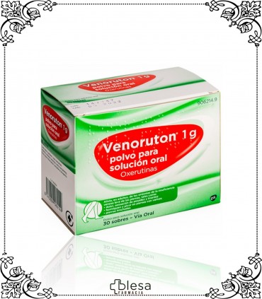 VENORUTON. 1 GRAMO POLVO PARA SOLUCION ORAL  30 SOBRES (1)