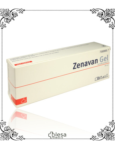 ZENAVAN 50 MG / G GEL  1 TUBO DE 60 GRAMOS. (1)