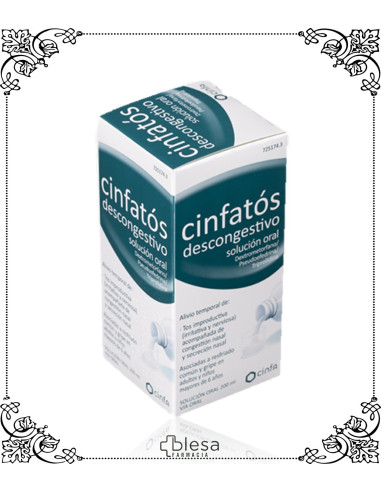 CINFATOS. DESCONGESTIVO SOLUCION ORAL 125 ML (VIDRIO). (1)