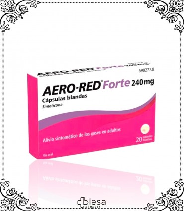 Aero red. Forte 240 mg 20 capsulas blandas (2)
