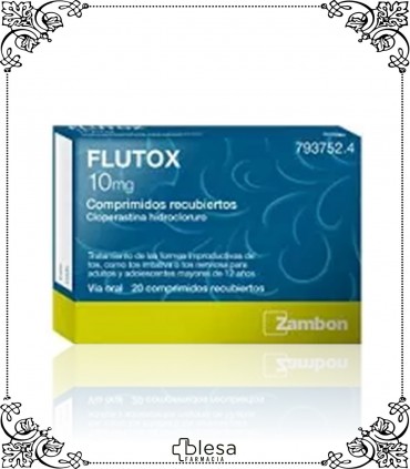 Zambon flutox 10 mg 20 comprimidos
