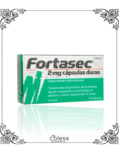 Fortasec. 2 mg 20 capsulas duras