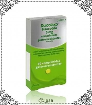 Dulcolaxo. 5 mg 30 comprimidos gastrorresistentes