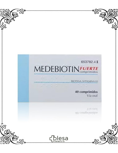 Medebiotin. Fuerte 40 comprimidos