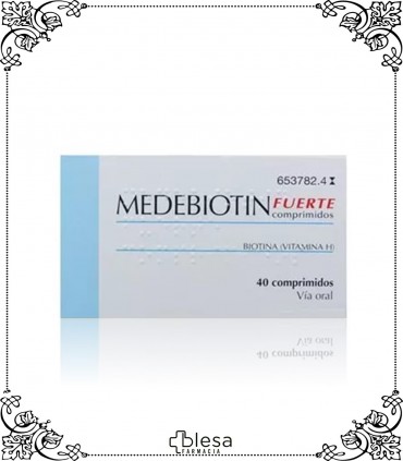 Medebiotin. Fuerte 40 comprimidos