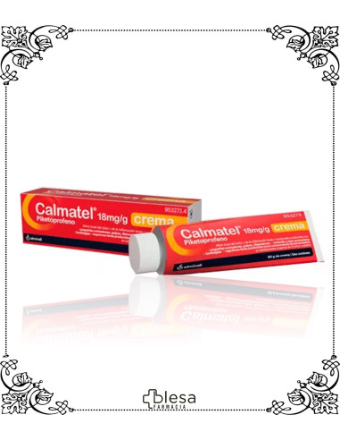 Calmatel. 18 mg / g crema 1 tubo de 60 gramos