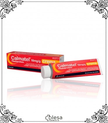 Calmatel. 18 mg / g crema 1 tubo de 60 gramos