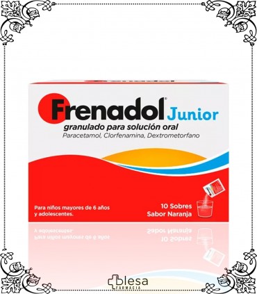 Frenadol. Junior granulado 10 sobres