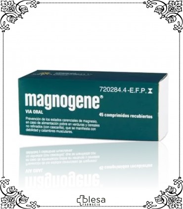 Magnogene. 53 mg 45 comprimidos recubiertos