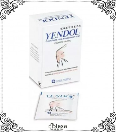 Yendol. Granulado para suspension 10 sobres