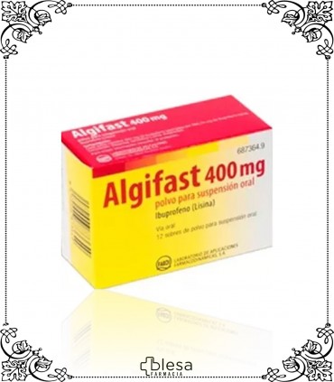 Algifast. 400 mg polvo para suspensión oral 12 sobres (2)