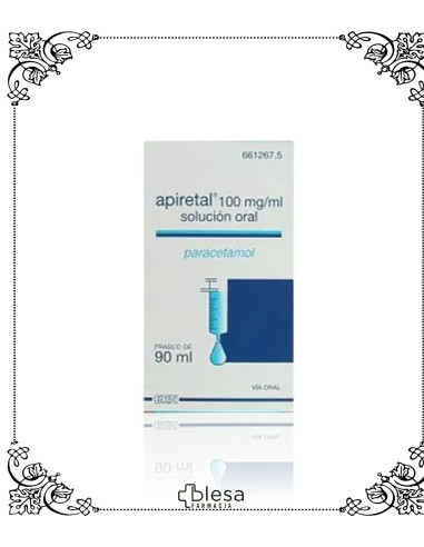 Apiretal. 100 mg / ml solucion oral 1 frasco de 90 ml