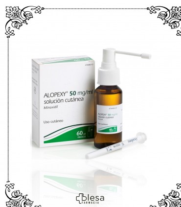 Alopexy 50 mg  ml solución cutánea 1 frasco de 60 ml