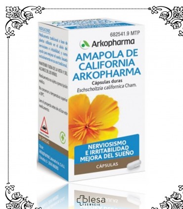 Arkopharma amapola de california 50 cápsulas duras (1)