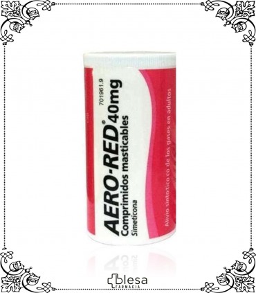 Aero red. 40 mg 100 comprimidos masticables (3)
