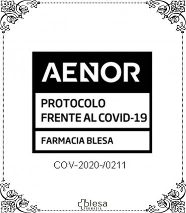 Certificado ISO 9001:2015 Protocolo frente al COVID-19-Blesa Farmacia