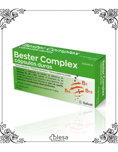 Bester complex 30 cápsulas duras