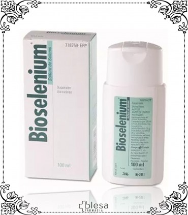 Bioselenium 25 mg-ml suspensión cutánea 1 frasco de 100 ml