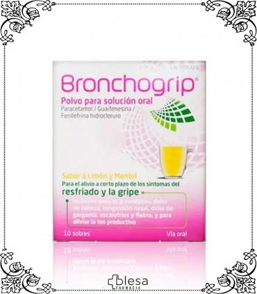 Bronchogrip polvo para solución oral 10 sobres