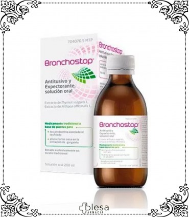 Bronchostop antitusivo y expectorante solución oral 200 ml