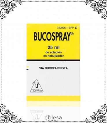 Bucospray solución para pulverización bucal 25 ml